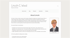 Desktop Screenshot of lincolncwood.com